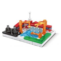 WOMA C6001 6001 TÀU PHÁ BĂNG RỒNG TUYẾT 2 bộ đồ chơi xếp lắp ráp ghép mô hình Arts & Crafts 536 khối