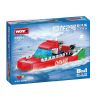 WOMA C6001 6001 TÀU PHÁ BĂNG RỒNG TUYẾT 2 bộ đồ chơi xếp lắp ráp ghép mô hình Arts & Crafts 536 khối