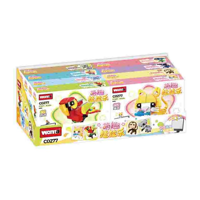 WOMA C0277 0277 8 LOẠI ĐỒ CHƠI TREO DỄ THƯƠNG bộ đồ chơi xếp lắp ráp ghép mô hình Creator Sáng Tạo 655 khối