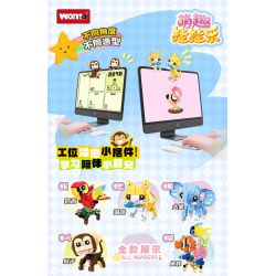 WOMA C0277 0277 8 LOẠI ĐỒ CHƠI TREO DỄ THƯƠNG bộ đồ chơi xếp lắp ráp ghép mô hình Creator Sáng Tạo 655 khối