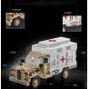 LE YI 66062 XE TẢI SÉT OPEL bộ đồ chơi xếp lắp ráp ghép mô hình Military Army OPEL BLITZ TRUCK Quân Sự Bộ Đội 432 khối