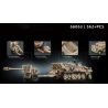 LE YI 66063 XE BỌC THÉP NỬA ĐƯỜNG bộ đồ chơi xếp lắp ráp ghép mô hình Military Army ARMOR HALFTRACK Quân Sự Bộ Đội 562 khối