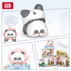 LOZ 7202 GIÁO VIÊN CÀO NHÀ HOA XIAOBA bộ đồ chơi xếp lắp ráp ghép mô hình 810 khối