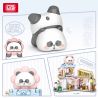 LOZ 7202 GIÁO VIÊN CÀO NHÀ HOA XIAOBA bộ đồ chơi xếp lắp ráp ghép mô hình 810 khối