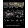 LE YI 66055 XE TĂNG HẠNG NẶNG TIGER bộ đồ chơi xếp lắp ráp ghép mô hình Military Army TIGER HEAVY TANK Quân Sự Bộ Đội 968 khối