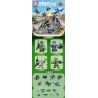 LE YI 83027 HỆ THỐNG QUÂN SỰ SWAT SERIES 4 MẪU bộ đồ chơi xếp lắp ráp ghép mô hình Military Army Quân Sự Bộ Đội 646 khối