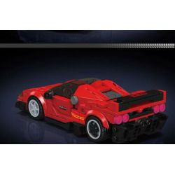 MouldKing 27078 Mould King 27078 MẪU XE THỂ THAO Ý TƯỞNG F4T LM bộ đồ chơi xếp lắp ráp ghép mô hình Speed Champions Racing Cars Đua Xe Công Thức 424 khối