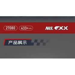 MouldKing 27080 Mould King 27080 XE THỂ THAO FXX bộ đồ chơi xếp lắp ráp ghép mô hình Speed Champions Racing Cars Đua Xe Công Thức 433 khối