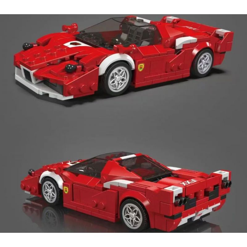 MouldKing 27080 Mould King 27080 XE THỂ THAO FXX bộ đồ chơi xếp lắp ráp ghép mô hình Speed Champions Racing Cars Đua Xe Công Thức 433 khối