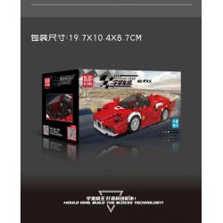MouldKing 27080 Mould King 27080 XE THỂ THAO FXX bộ đồ chơi xếp lắp ráp ghép mô hình Speed Champions Racing Cars Đua Xe Công Thức 433 khối