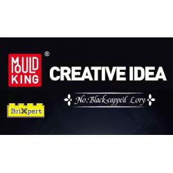 MouldKing 10150 Mould King 10150 CON VẸT bộ đồ chơi xếp lắp ráp ghép mô hình Speed Champions Racing Cars BLACK CAPPED LORY Đua Xe Công Thức 1052 khối