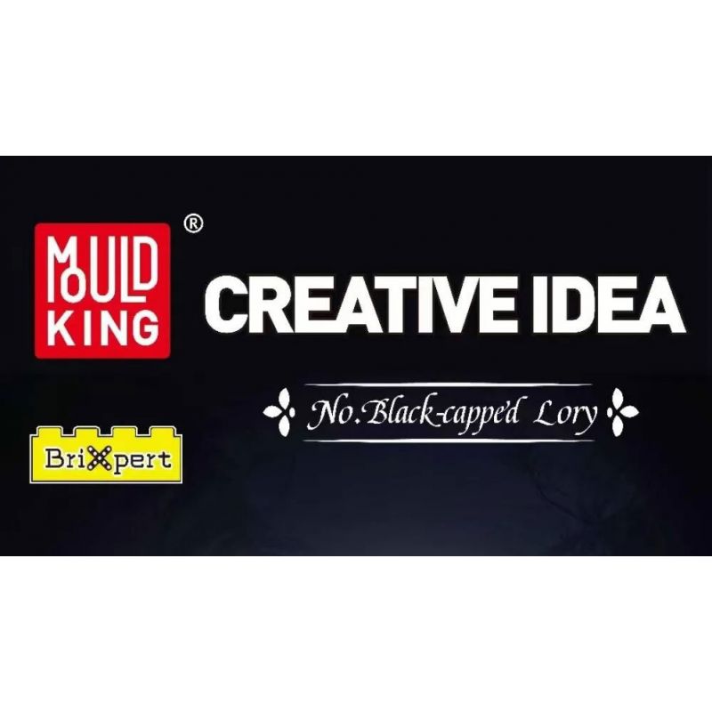 MouldKing 10150 Mould King 10150 CON VẸT bộ đồ chơi xếp lắp ráp ghép mô hình Speed Champions Racing Cars BLACK CAPPED LORY Đua Xe Công Thức 1052 khối