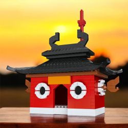 FIGHT FOR THE FUTURE M2120 2120 XU HƯỚNG QUỐC GIA ĐẠI THÁNH TỰ bộ đồ chơi xếp lắp ráp ghép mô hình