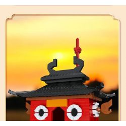 FIGHT FOR THE FUTURE M2120 2120 XU HƯỚNG QUỐC GIA ĐẠI THÁNH TỰ bộ đồ chơi xếp lắp ráp ghép mô hình