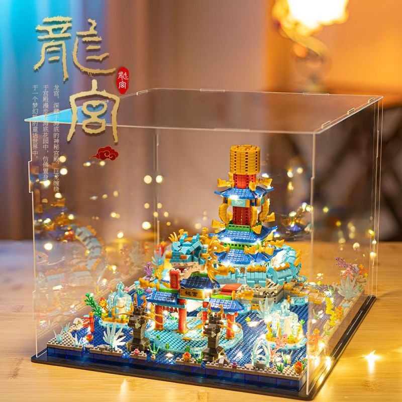 FIGHT FOR THE FUTURE FA0102 0102 QUỐC TRIỀU HUYỀN THOẠI ĐÔNG HẢI LONG CUNG bộ đồ chơi xếp lắp ráp ghép mô hình