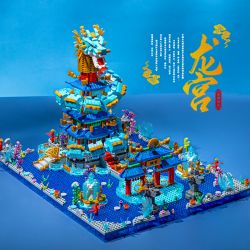 FIGHT FOR THE FUTURE FA0102 0102 QUỐC TRIỀU HUYỀN THOẠI ĐÔNG HẢI LONG CUNG bộ đồ chơi xếp lắp ráp ghép mô hình