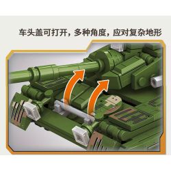 TWELFTH TWF892-D-1 892-D-1 XE TĂNG KIỂU 99A bộ đồ chơi xếp lắp ráp ghép mô hình Military Army Quân Sự Bộ Đội 652 khối