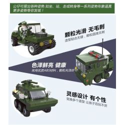 JIESTAR 23061 TÂM HỒN QUÂN NHÂN MÁU CHIẾN bộ đồ chơi xếp lắp ráp ghép mô hình Military Army Quân Sự Bộ Đội 598 khối