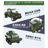 JIESTAR 23061 TÂM HỒN QUÂN NHÂN MÁU CHIẾN bộ đồ chơi xếp lắp ráp ghép mô hình Military Army Quân Sự Bộ Đội 598 khối