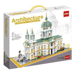 DOCTOR STAR 820 NHÀ THỜ THÁNH PAUL bộ đồ chơi xếp lắp ráp ghép mô hình Creator Sáng Tạo 2043 khối