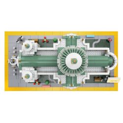 DOCTOR STAR 820 NHÀ THỜ THÁNH PAUL bộ đồ chơi xếp lắp ráp ghép mô hình Creator Sáng Tạo 2043 khối