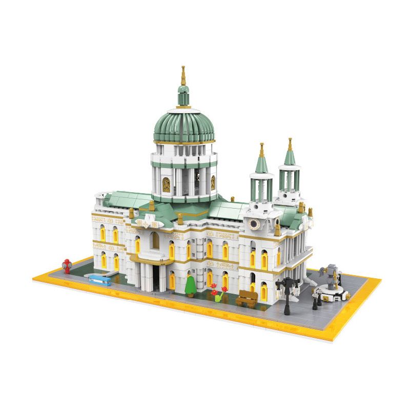 DOCTOR STAR 820 NHÀ THỜ THÁNH PAUL bộ đồ chơi xếp lắp ráp ghép mô hình Creator Sáng Tạo 2043 khối