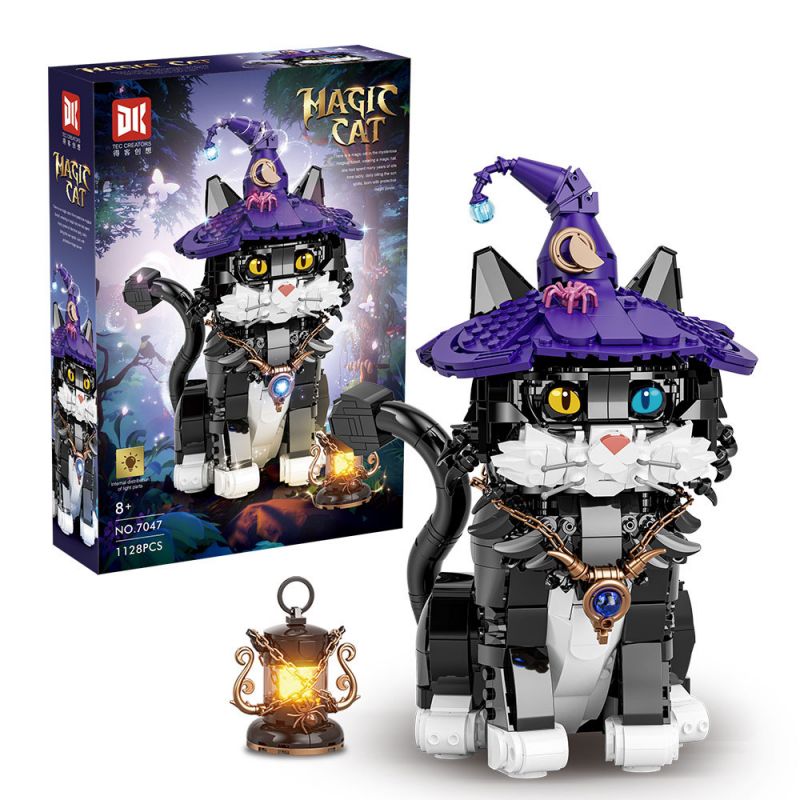 Lego DK 7047 Magic Cat Xếp hình lắp ráp ghép mô hình mèo ma thuật