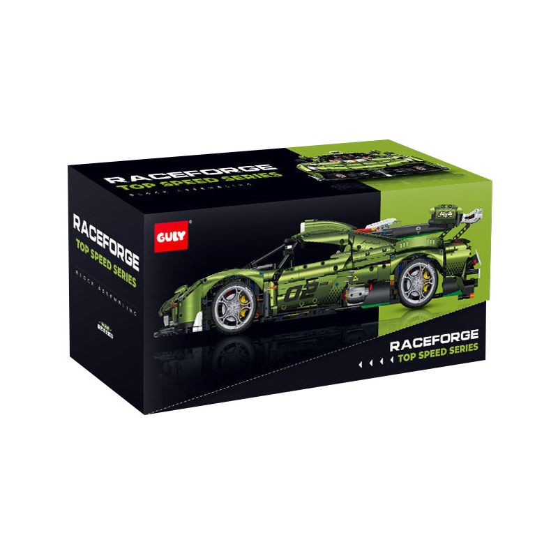 GULY 10628 KOENIGSEGG (KOENIGSEGG) tỷ lệ 1:8 bộ đồ chơi xếp lắp ráp ghép mô hình Technic Kỹ Thuật Công Nghệ Cao Mô Hình Phương Tiện 3838 khối