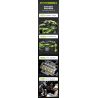 GULY 10628 KOENIGSEGG (KOENIGSEGG) tỷ lệ 1:8 bộ đồ chơi xếp lắp ráp ghép mô hình Technic Kỹ Thuật Công Nghệ Cao Mô Hình Phương Tiện 3838 khối