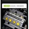 GULY 10628 KOENIGSEGG (KOENIGSEGG) tỷ lệ 1:8 bộ đồ chơi xếp lắp ráp ghép mô hình Technic Kỹ Thuật Công Nghệ Cao Mô Hình Phương Tiện 3838 khối