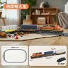 MorkModel 025113 Mork Model 025113 TÀU HỎA BURLINGTON bộ đồ chơi xếp lắp ráp ghép mô hình City Thành Phố 1065 khối