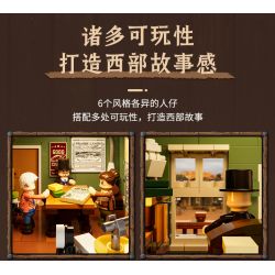 LUMIBRICKS FUNWHOLE F9057 9057 MIỀN TÂY HOA KỲ CỬA HÀNG TẠP HÓA PHƯƠNG bộ đồ chơi xếp lắp ráp ghép mô hình Creator OLD WEST GENERAL STORE Sáng Tạo 1895 khối LUMIBRICKS FUNWHOLE F9057 9057 MIỀN TÂY HOA KỲ CỬA HÀNG TẠP HÓA PHƯƠNG bộ đồ chơi xếp lắp ráp ghép mô hình Creator OLD WEST GENERAL STORE Sáng Tạo 1895 khối