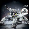 SEMBO 107505 DU HÀNH ĐỊA CẦU M.M.M-A/A010 MOBILE bộ đồ chơi xếp lắp ráp ghép mô hình THE WANDERING EARTH M.M.M-A/A010 MOBILE 839 khối