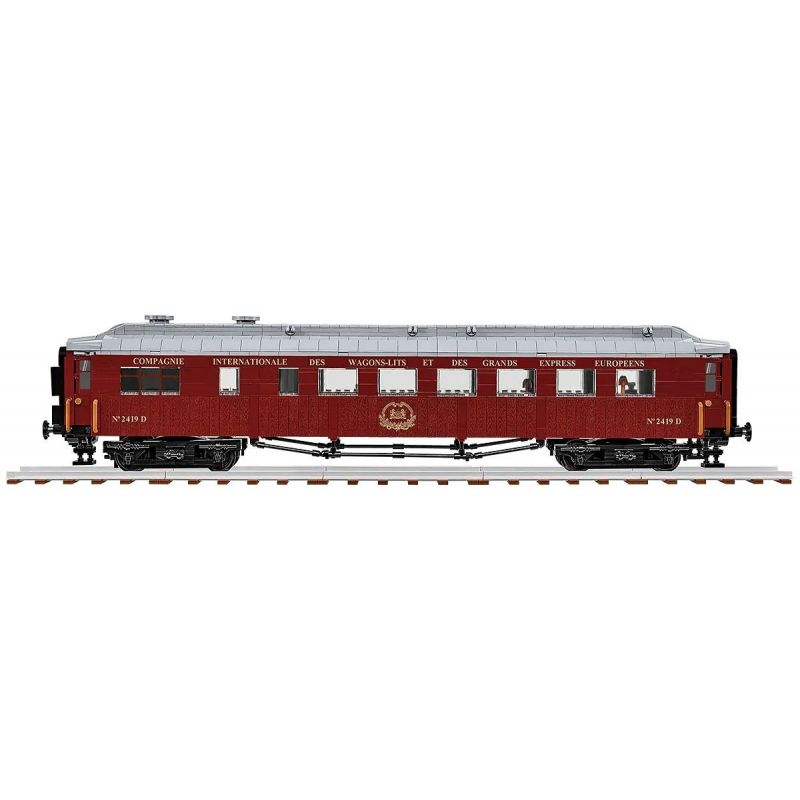 COBI 6291 6289 XE DU LỊCH COMPIÈGNE/VẬN CHUYỂN FOCH/VẬN ĐÌNH CHIẾN tỷ lệ 1:35 bộ đồ chơi xếp lắp ráp ghép mô hình City COMPIÈGNE WAGON Thành Phố 1945 khối