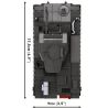 COBI 2597 THIẾT GIÁP II KIỂU F tỷ lệ 1:28 bộ đồ chơi xếp lắp ráp ghép mô hình City PANZERKAMPFWAGEN II AUSF. Thành Phố 812 khối