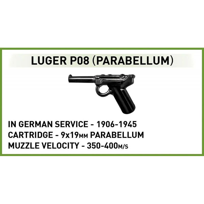 COBI 2597 THIẾT GIÁP II KIỂU F tỷ lệ 1:28 bộ đồ chơi xếp lắp ráp ghép mô hình City PANZERKAMPFWAGEN II AUSF. Thành Phố 812 khối