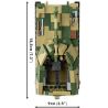 COBI 2598 PHÁO TỰ HÀNH WASP CỦA ĐỨC tỷ lệ 1:28 bộ đồ chơi xếp lắp ráp ghép mô hình Military Army SD.KFZ.124 WESPE - EXECUTIVE EDITION Quân Sự Bộ Đội 855 khối