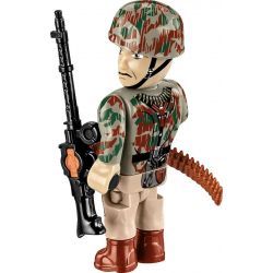 COBI 2598 PHÁO TỰ HÀNH WASP CỦA ĐỨC tỷ lệ 1:28 bộ đồ chơi xếp lắp ráp ghép mô hình Military Army SD.KFZ.124 WESPE - EXECUTIVE EDITION Quân Sự Bộ Đội 855 khối