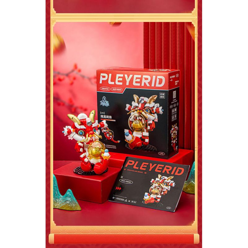 PLEYERID M38-P8059 P8059 8059 M38P8059 38-P8059 CHUYỂN TỲ HƯU bộ đồ chơi xếp lắp ráp ghép mô hình