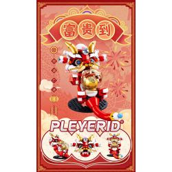 PLEYERID M38-P8060 P8060 8060 M38P8060 38-P8060 RỒNG NẾN CHƠI NGỌC TRAI bộ đồ chơi xếp lắp ráp ghép mô hình