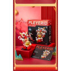 PLEYERID M38-P8060 P8060 8060 M38P8060 38-P8060 RỒNG NẾN CHƠI NGỌC TRAI bộ đồ chơi xếp lắp ráp ghép mô hình