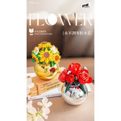 PLEYERID M38-P8061 P8061 8061 M38P8061 38-P8061 HOA HỒNG VẪN THƠM NHƯ NGÀY NÀO bộ đồ chơi xếp lắp ráp ghép mô hình Arts & Crafts