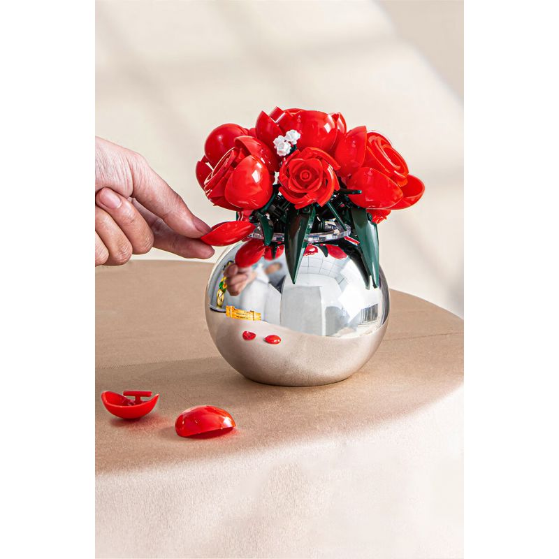 PLEYERID M38-P8061 P8061 8061 M38P8061 38-P8061 HOA HỒNG VẪN THƠM NHƯ NGÀY NÀO bộ đồ chơi xếp lắp ráp ghép mô hình Arts & Crafts