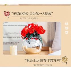 PLEYERID M38-P8061 P8061 8061 M38P8061 38-P8061 HOA HỒNG VẪN THƠM NHƯ NGÀY NÀO bộ đồ chơi xếp lắp ráp ghép mô hình Arts & Crafts