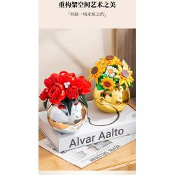 PLEYERID M38-P8061 P8061 8061 M38P8061 38-P8061 HOA HỒNG VẪN THƠM NHƯ NGÀY NÀO bộ đồ chơi xếp lắp ráp ghép mô hình Arts & Crafts