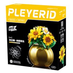 PLEYERID M38-P8062 P8062 8062 M38P8062 38-P8062 HOA HƯỚNG DƯƠNG bộ đồ chơi xếp lắp ráp ghép mô hình Arts & Crafts