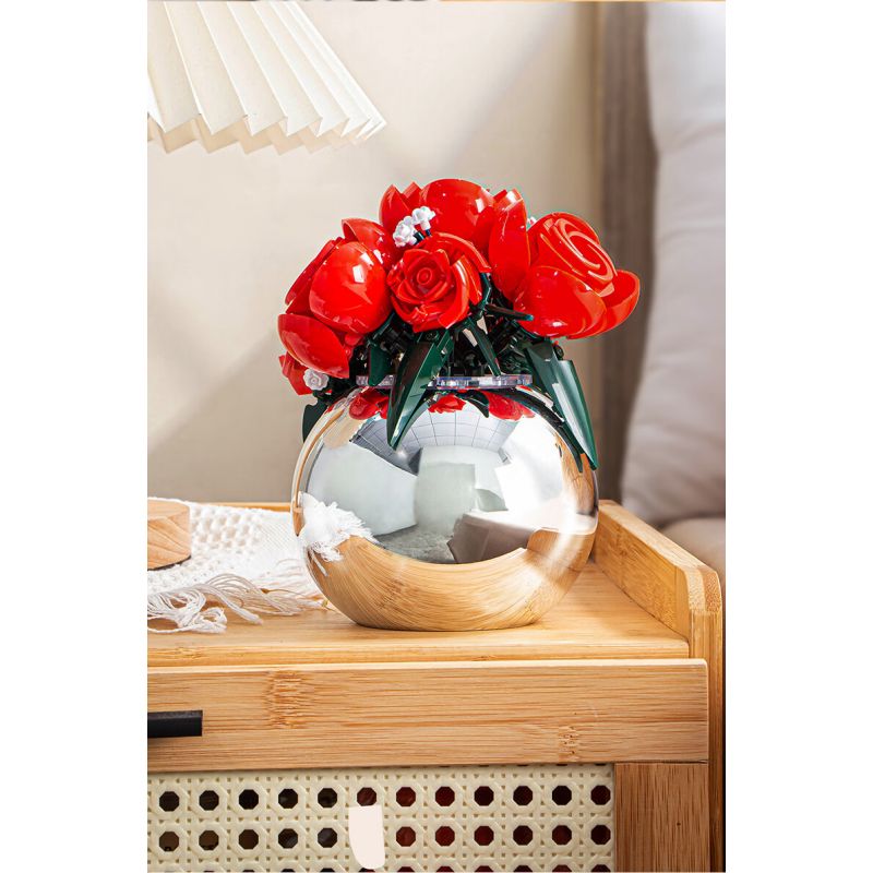 PLEYERID M38-P8062 P8062 8062 M38P8062 38-P8062 HOA HƯỚNG DƯƠNG bộ đồ chơi xếp lắp ráp ghép mô hình Arts & Crafts