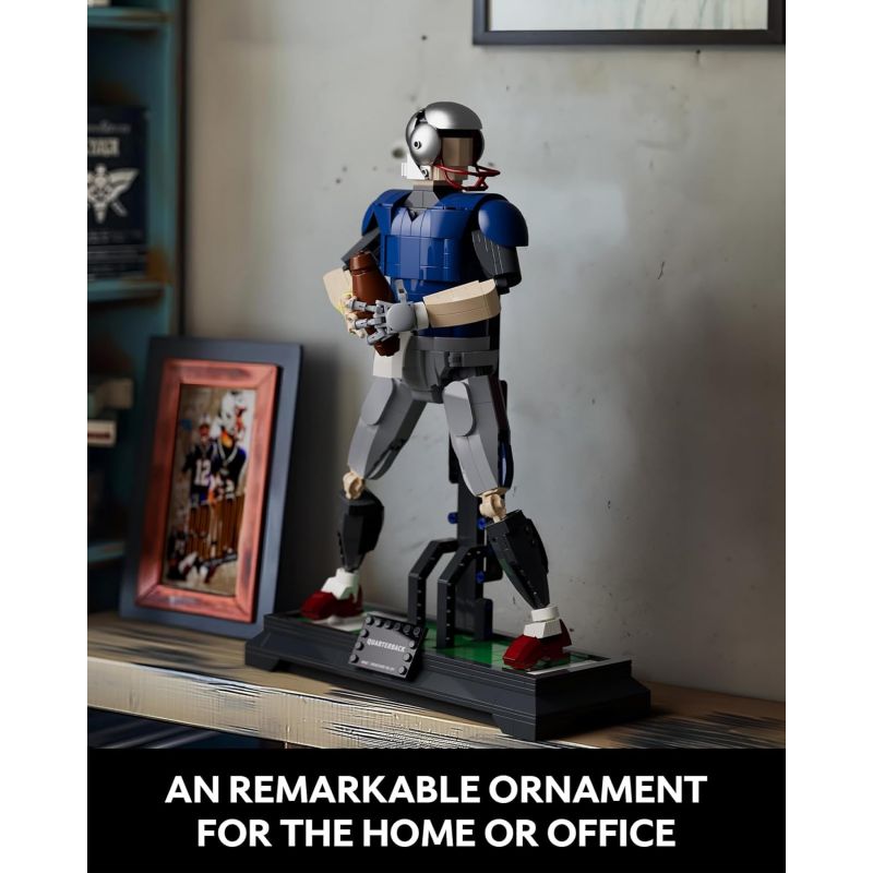 NIFELIZ NF10278 10278 TIỀN VỆ BÓNG ĐÁ bộ đồ chơi xếp lắp ráp ghép mô hình Creator QUARTERBACK Sáng Tạo 660 khối