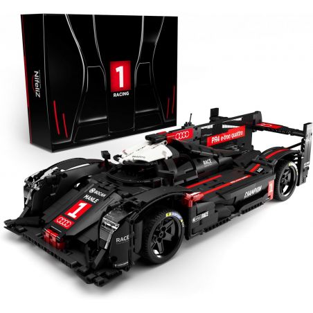 NIFELIZ NF10214 10214 XE ĐUA ĐƯỜNG DÀI AUDI R18 tỷ lệ 1:10 bộ đồ chơi xếp lắp ráp ghép mô hình Technic Kỹ Thuật Công Nghệ Cao Mô Hình Phương Tiện 1685 khối