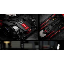 NIFELIZ NF10214 10214 XE ĐUA ĐƯỜNG DÀI AUDI R18 tỷ lệ 1:10 bộ đồ chơi xếp lắp ráp ghép mô hình Technic Kỹ Thuật Công Nghệ Cao Mô Hình Phương Tiện 1685 khối